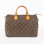 Authentic Louis Vuitton Monogram Speedy 30  Handbag M41526 vintage 05E295170029