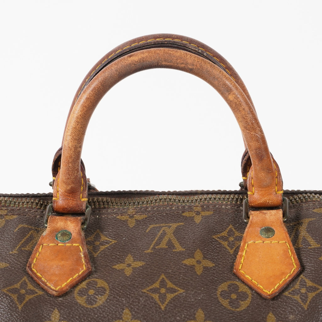 Authentic Louis Vuitton Monogram Speedy 40 Hand Boston Bag M41522 03E194510002