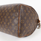 Authentic Louis Vuitton Monogram Speedy 35 Hand bag M41524 vintage 06E015170013