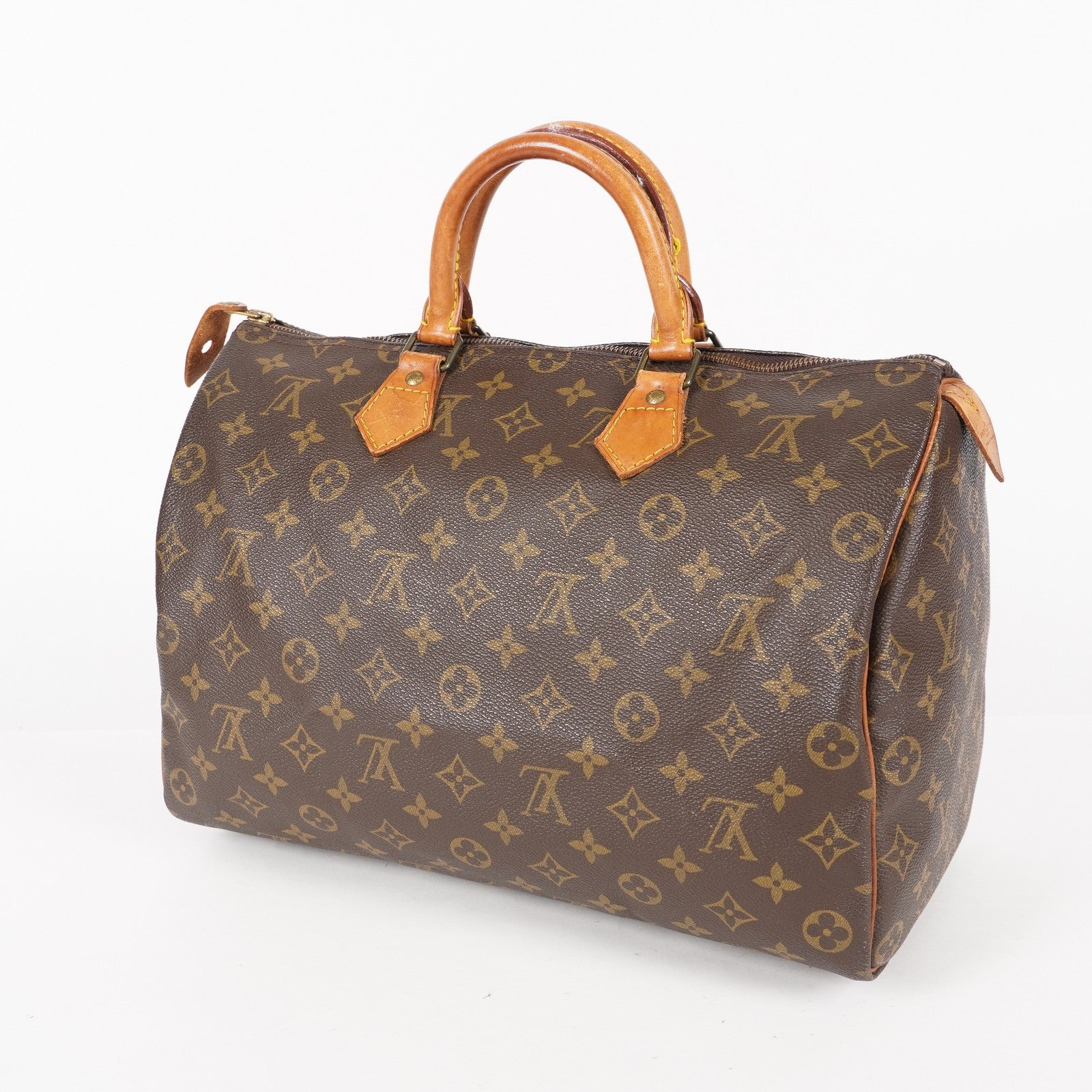 Authentic Louis Vuitton Monogram Speedy 35 Handbag vintage M41524 06E396490010