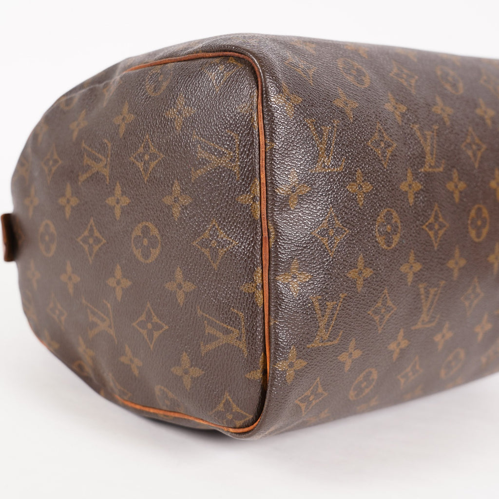 Authentic Louis Vuitton Monogram Speedy 30 Hand bag M41526 vintage 06E264070023