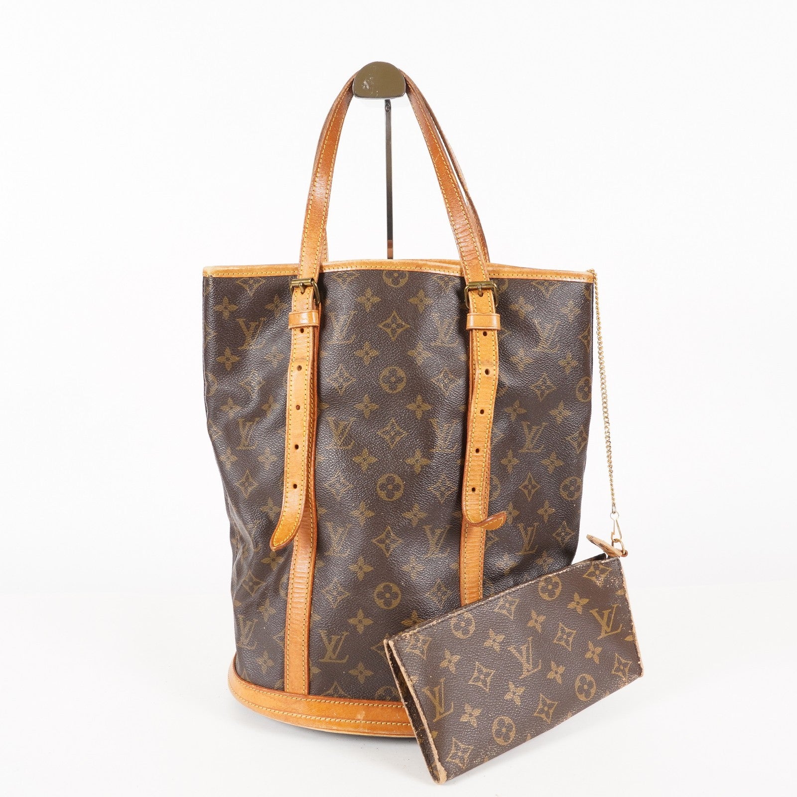 LOUIS VUITTON Monogram Bucket GM M42236 Shoulder Bag LV 05E322310029