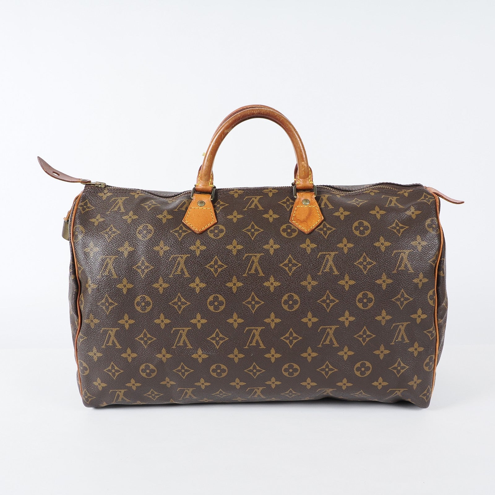 Authentic Louis Vuitton Monogram Speedy 40 Hand Boston Bag M41522 03A435834427