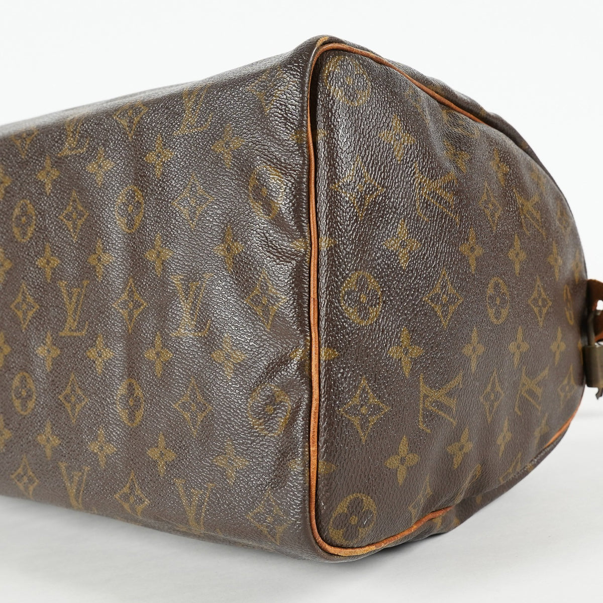Louis Vuitton Speedy 35 M41524 Monogram Canvas Brown Used Handbag 09E104400011