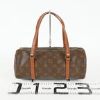 Louis Vuitton Papillon 30 M51385 Monogram Canvas Brown Barrel Bag 09E094180011