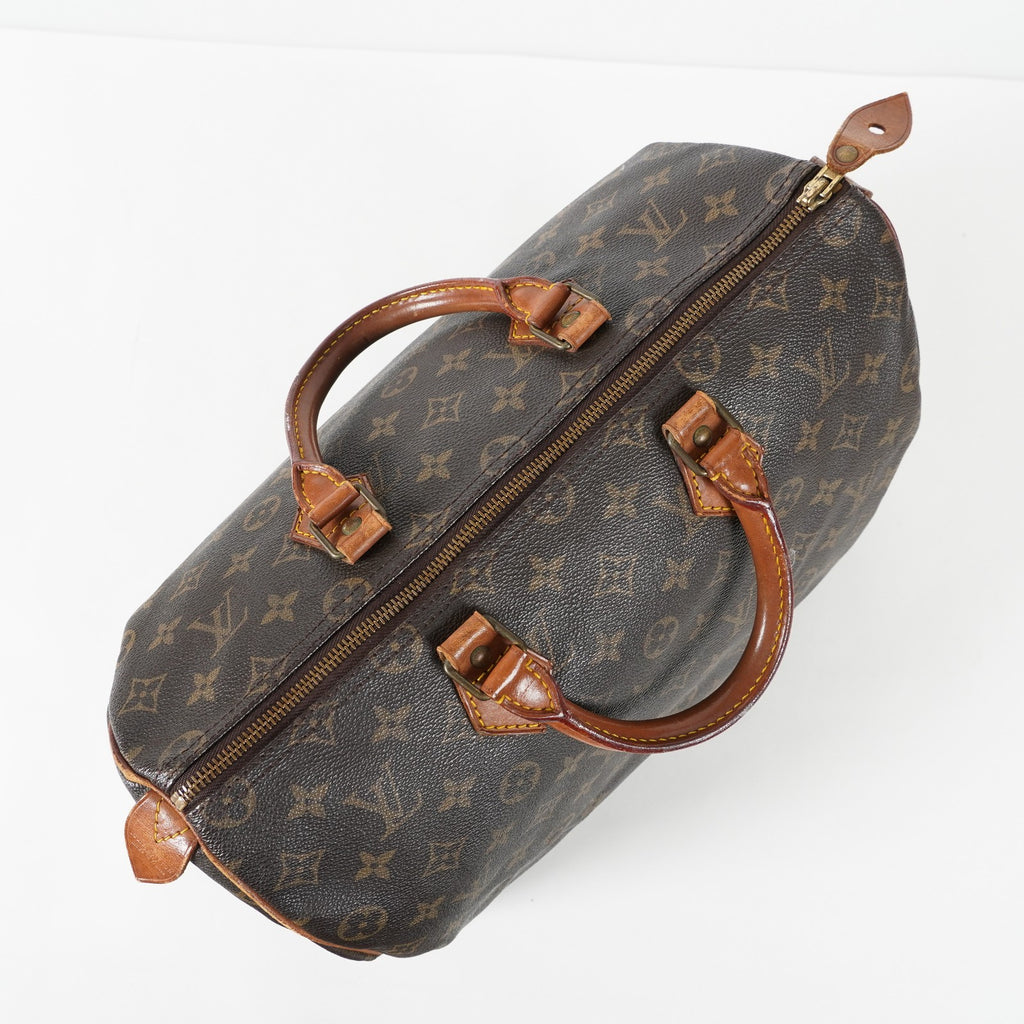 Authentic Louis Vuitton Monogram Speedy 35 M41524 Handbag vintage 03A236177627
