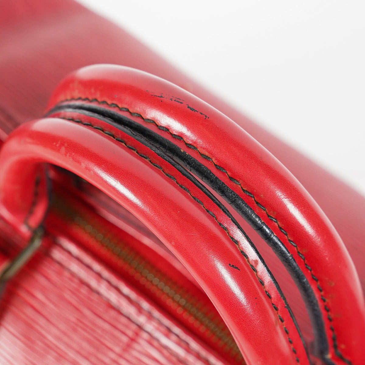 Louis Vuitton Speedy 40 M42987 Epi Leather Red Used Handbag 02E024576025