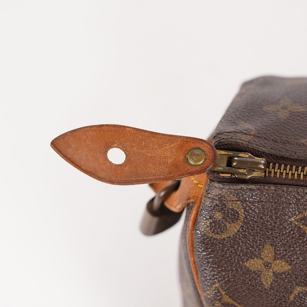 Authentic Louis Vuitton Monogram Speedy 25 Handbag vintage M41528 06E055060021