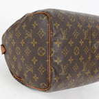 Louis Vuitton Monogram Speedy 30 Boston Handbag Brown Canvas M41526 07E124070030