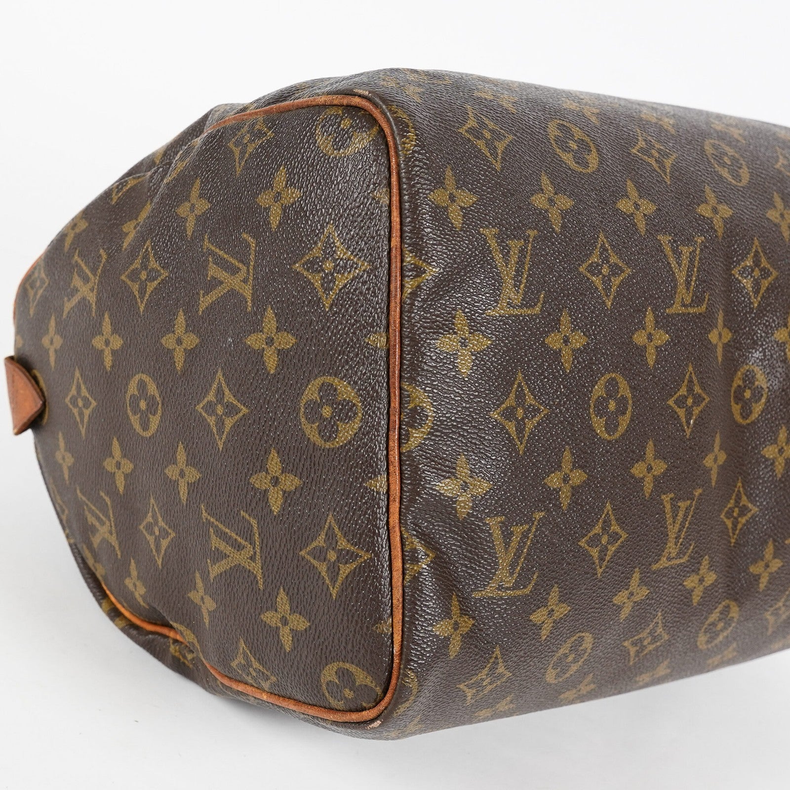Louis Vuitton Monogram Speedy 30 Boston Handbag Brown Canvas M41526 07E124070030