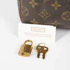 Louis Vuitton Speedy 25 Monogram Canvas Brown Handbag M41528 Used 07A047493208