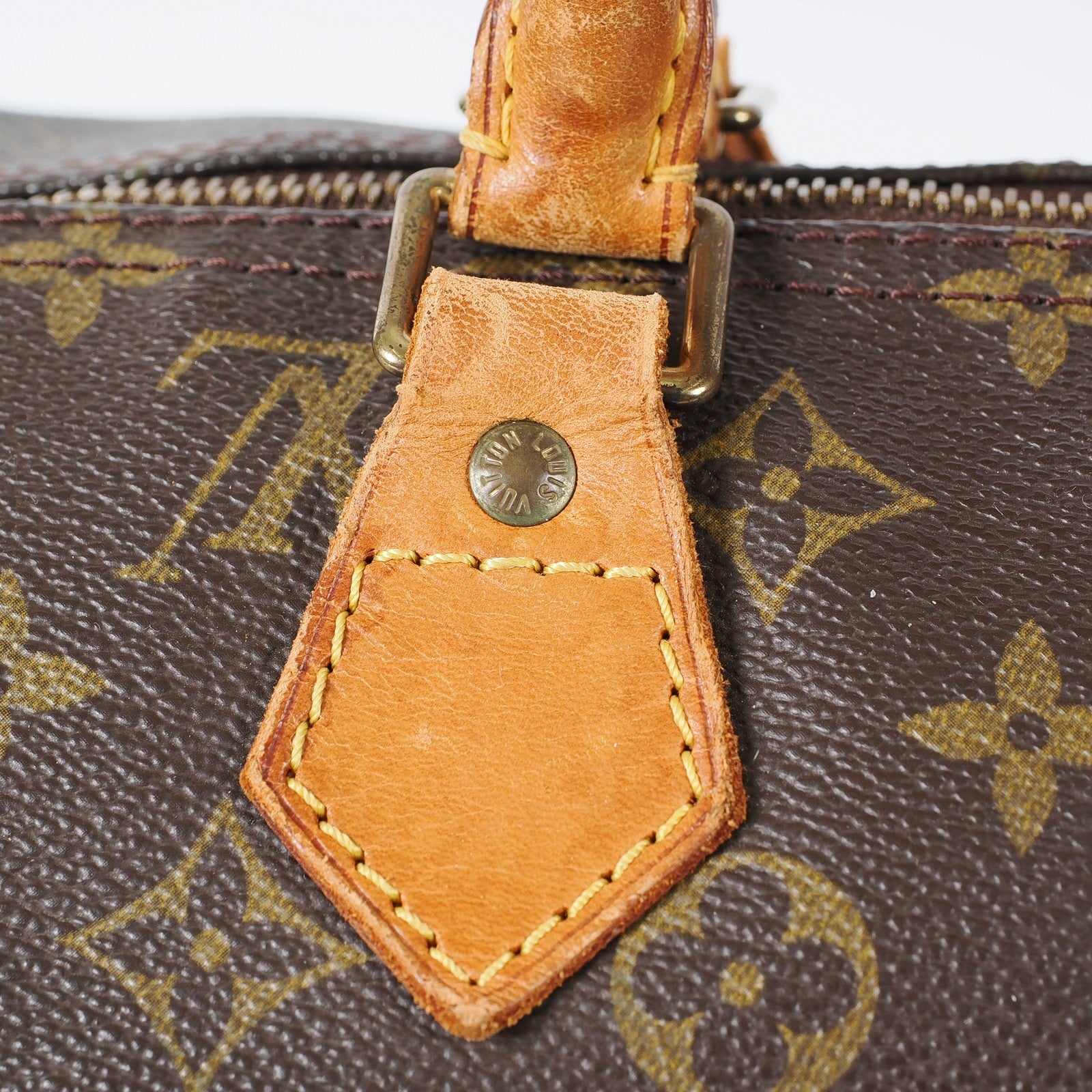 Authentic Louis Vuitton Monogram Speedy 40 Hand Boston Bag M41522 04A066006007