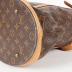LOUIS VUITTON Monogram Bucket GM M42236 Shoulder Bag LV 05E143190013