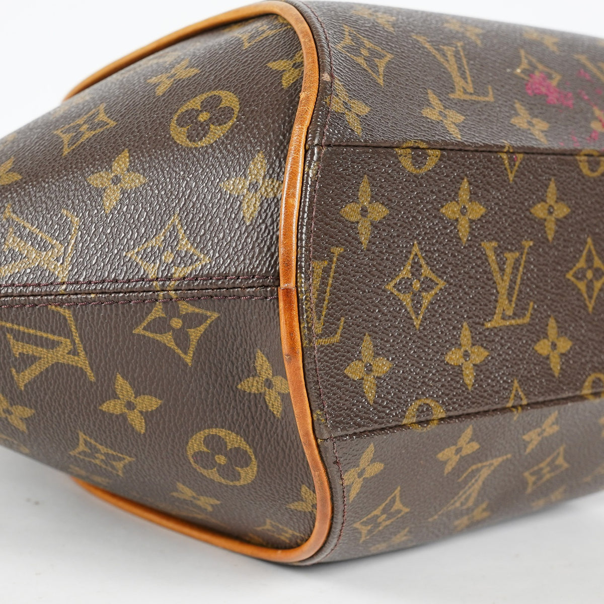 Louis Vuitton Ellipse MM M51126 Monogram Canvas Brown Used Handbag 09M363285708