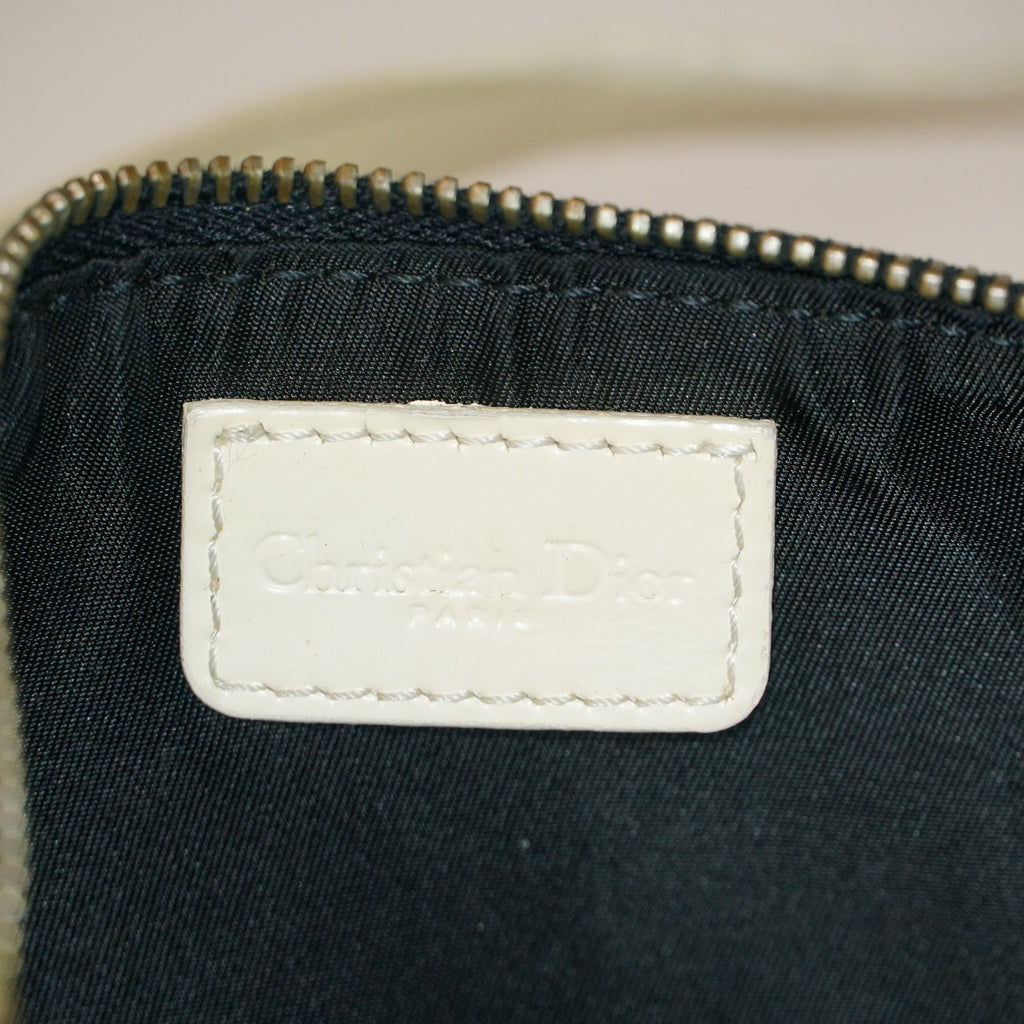  CHRISTIAN DIOR Monogram Mini Saddle Pochette Navy/Black 01E215720008
