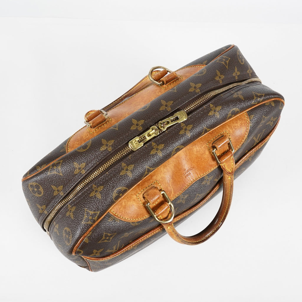 Louis Vuitton Deauville Monogram Canvas Brown Handbag M47270 07E042860029