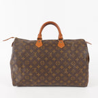 Authentic Louis Vuitton Monogram Speedy 40 Hand Boston Bag M41522 02E325280018