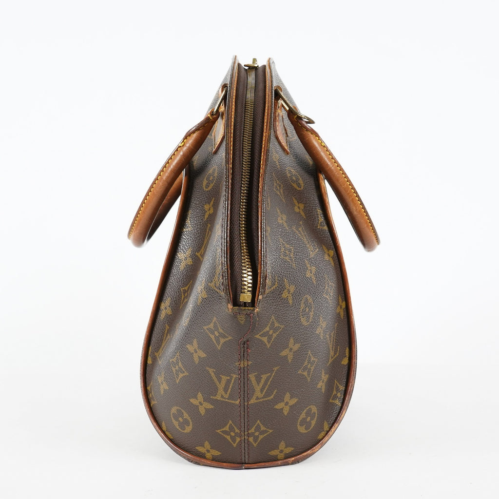 Louis Vuitton Ellipse MM M51126 Monogram Canvas Brown Used Handbag 09M383738908