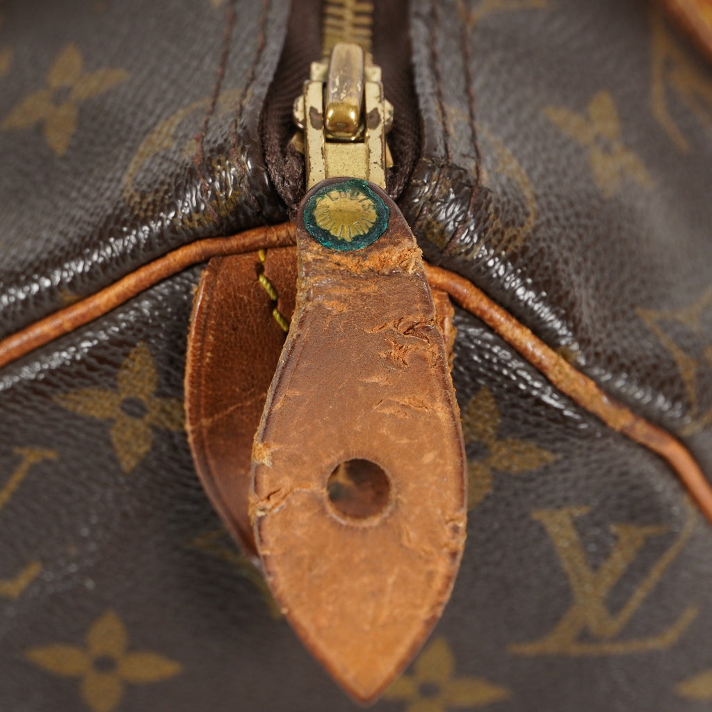 Authentic Louis Vuitton Monogram Speedy 25 M41528 Handbag vintage 03E085720025