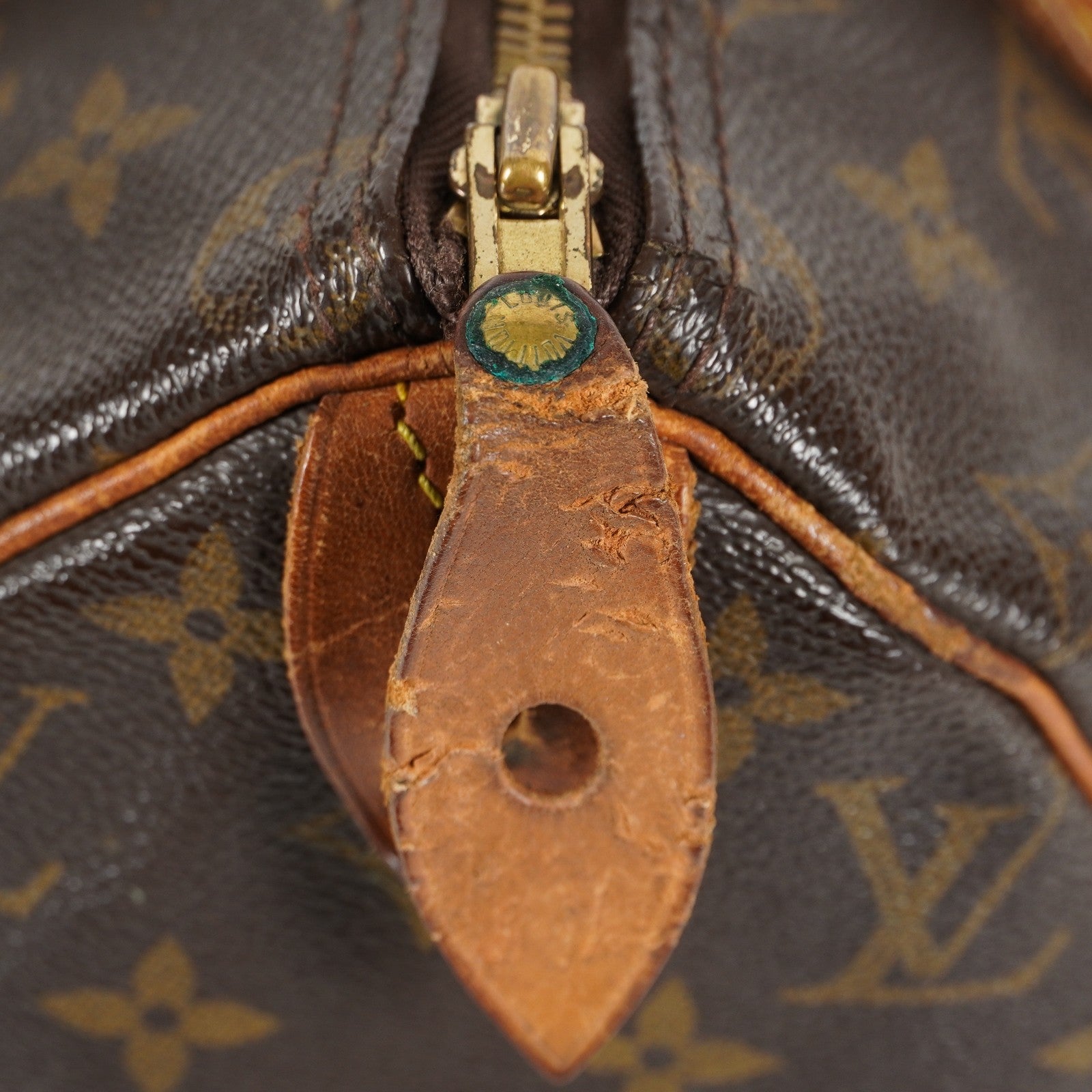 Authentic Louis Vuitton Monogram Speedy 25 M41528 Handbag vintage 03E085720025
