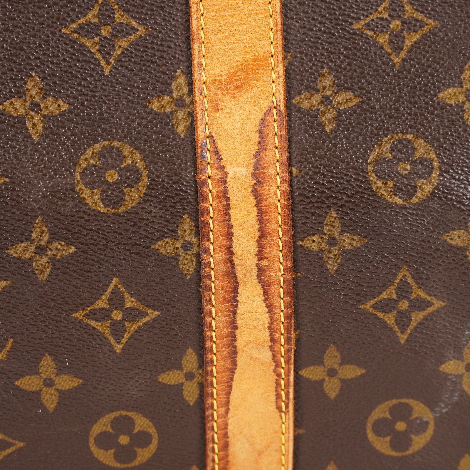 LOUIS VUITTON Monogram Keepall 60 Boston Bag LV Auth M41422 05E424070016