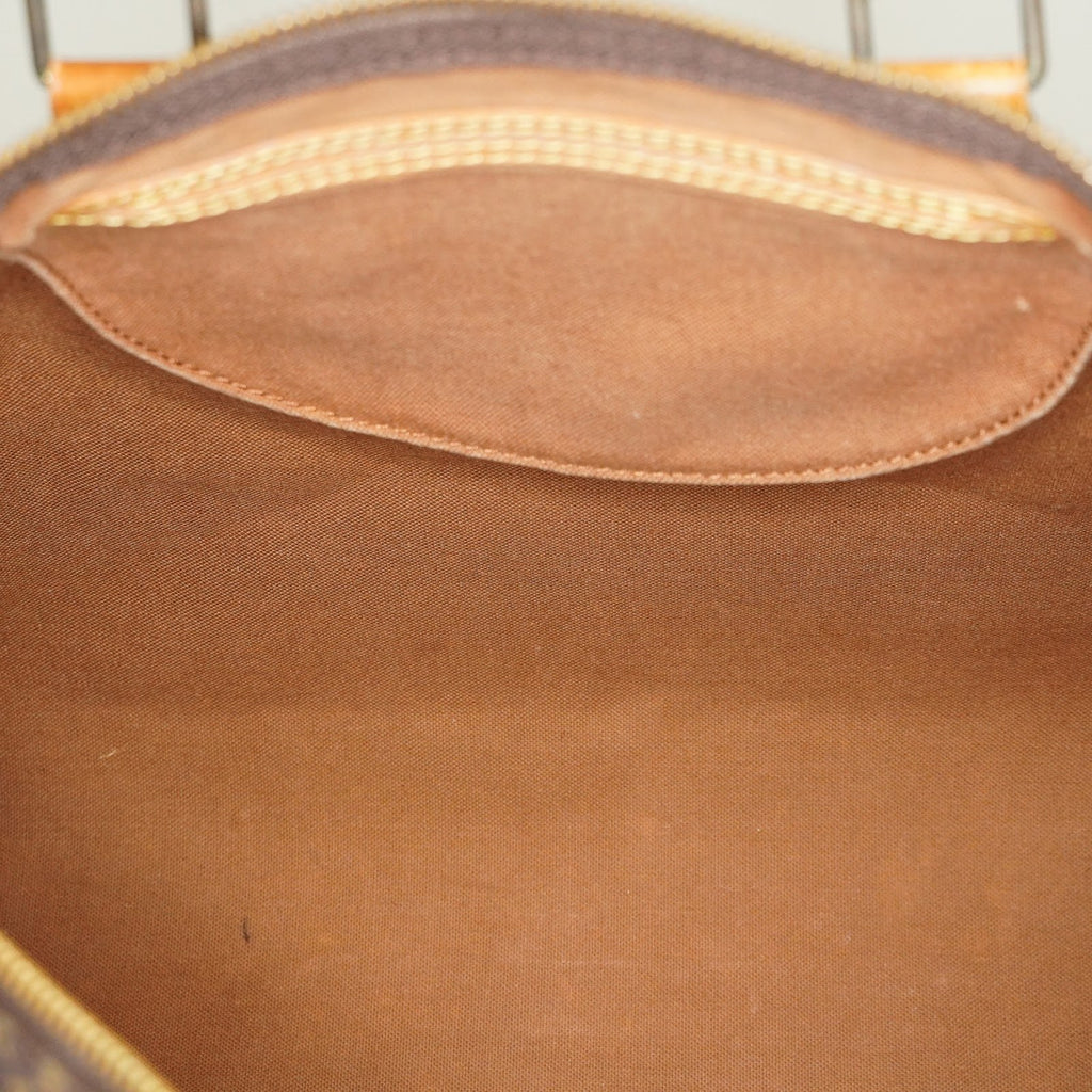 Louis Vuitton Speedy 35 Monogram Brown Boston Hand Bag M41524 Used 08E104070012