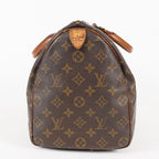 Authentic Louis Vuitton Monogram Speedy 35 M41524 Handbag used 06E125205210