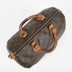 Louis Vuitton Monogram Speedy 30 Hand Bag M41526 Brown Vintage Used 07P034273507