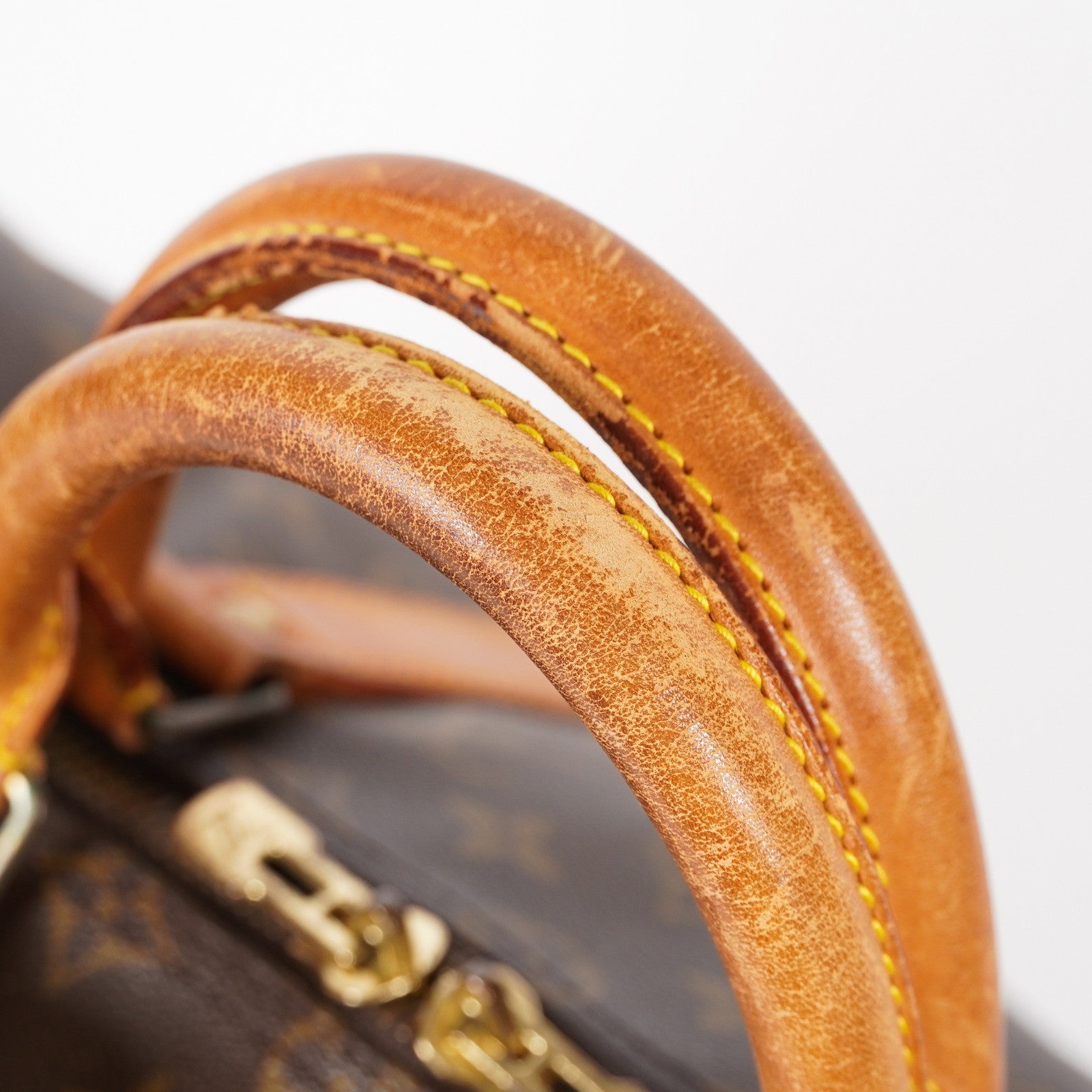 LOUIS VUITTON Keepall 50 Monogram Boston Bag Brown vintage M41426 05E274290013