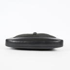 Gucci GG Canvas Shoulder Bag 30cm Black Leather Trim Vintage Used 07E263740009