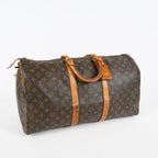 Louis Vuitton Keepall 45 Monogram Canvas Brown Duffle M41428 Used 08A143546403