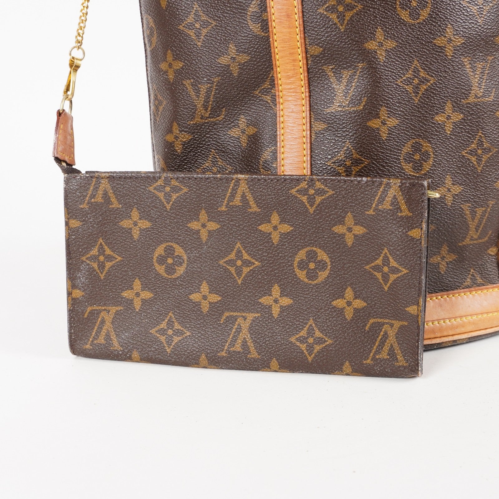 LOUIS VUITTON Monogram Bucket GM M42236 Shoulder Bag LV 05E143190013
