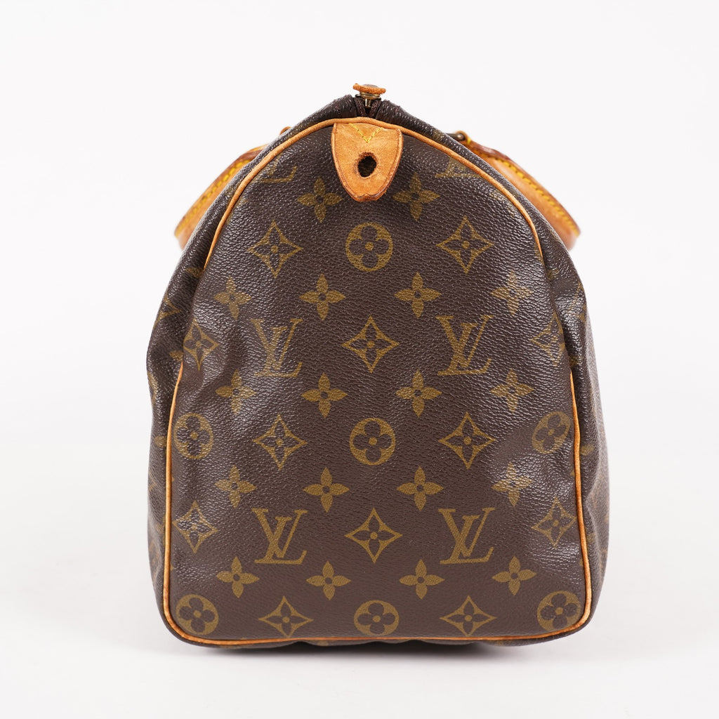 Authentic Louis Vuitton Monogram Speedy 35 Hand bag M41524 vintage 06E204180019