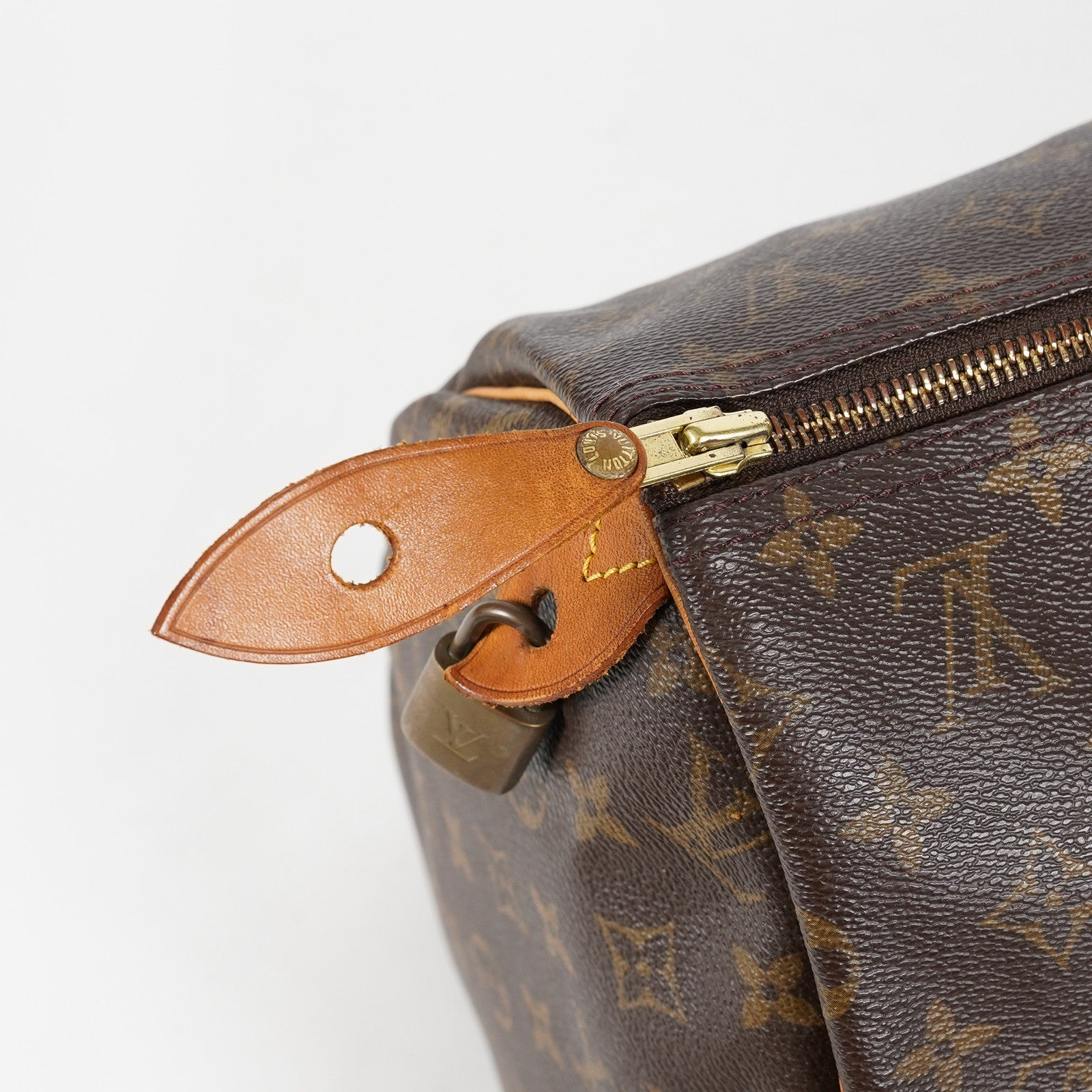 Louis Vuitton Speedy 35 M41522 Monogram Canvas Brown Handbag Used 08A274576003