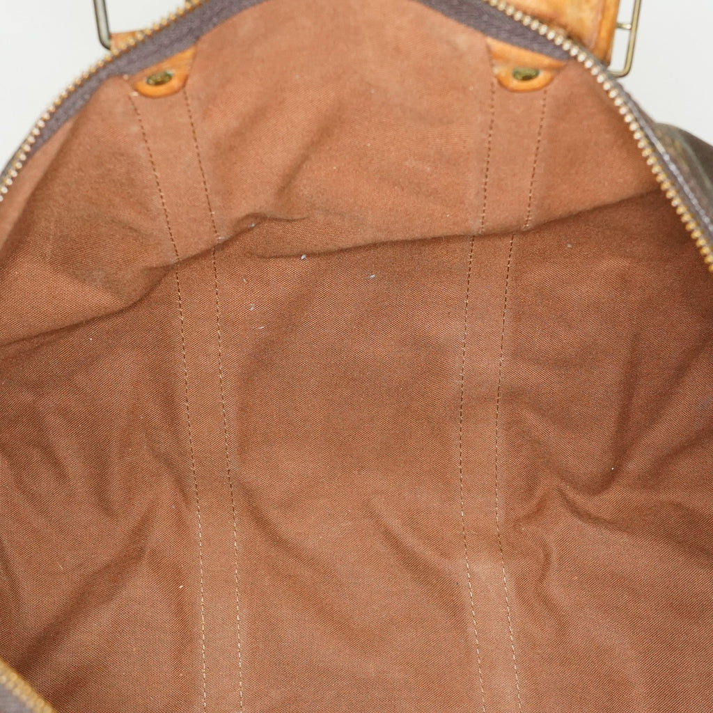 LOUIS VUITTON Keepall 50 Monogram Boston Bag Brown vintage M41426 01E143520022