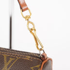 LOUIS VUITTON Monogram Papillon Pouch LV Auth vintage 05E552310016