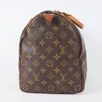 Authentic Louis Vuitton Monogram Speedy 40 Hand Boston Bag M41522 04A066006007