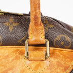 LOUIS VUITTON Deauville Handbag M47270 Monogram canvas Brown 06E102420010