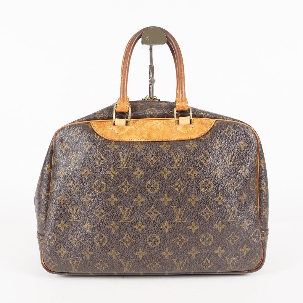 LOUIS VUITTON Deauville Handbag M47270 Monogram canvas Brown 06E022640012