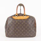LOUIS VUITTON Deauville Handbag M47270 Monogram canvas Brown 06E022640012