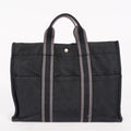 Hermes Fourre-Tout MM Huroto Tote Bag Black 06E31715025