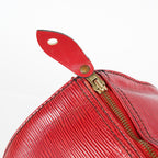 Louis Vuitton Speedy 40 M42987 Epi Leather Red Used Handbag 02E024576025