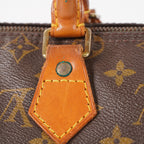 Authentic Louis Vuitton Monogram Speedy 25 M41528 Handbag vintage 03E237150002