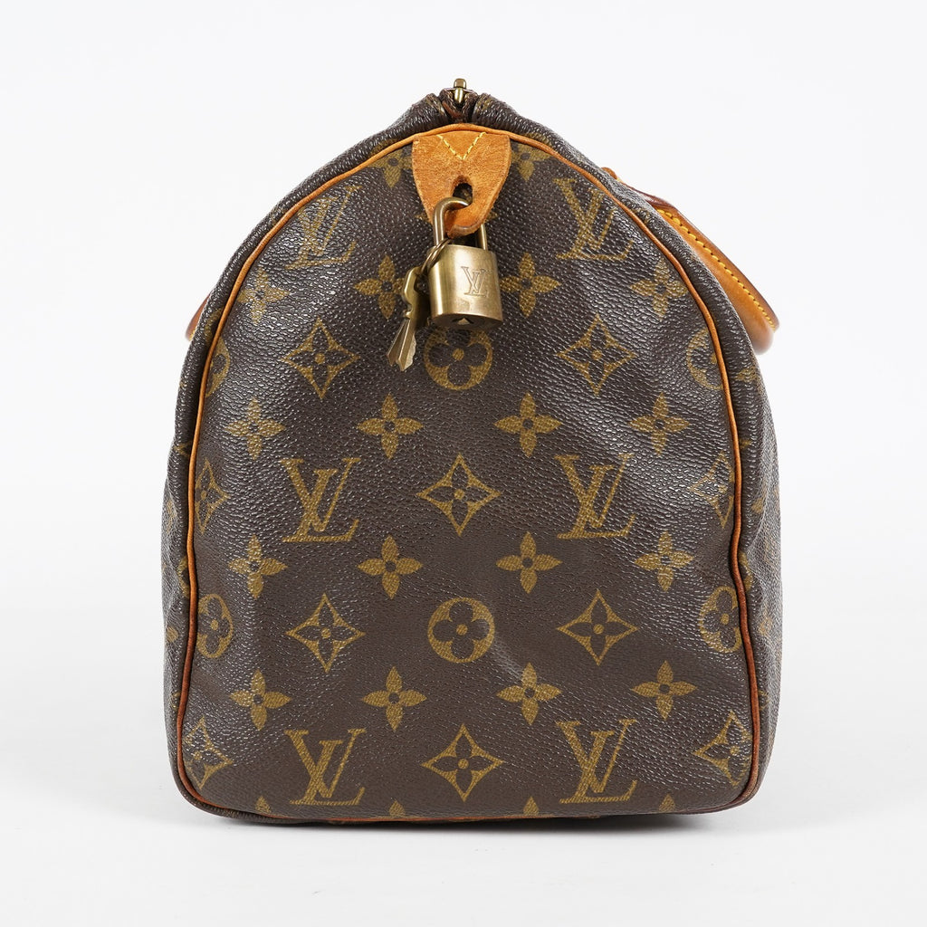 Louis Vuitton Speedy 30 M41526 Monogram Canvas Brown Handbag Used 07A296006031