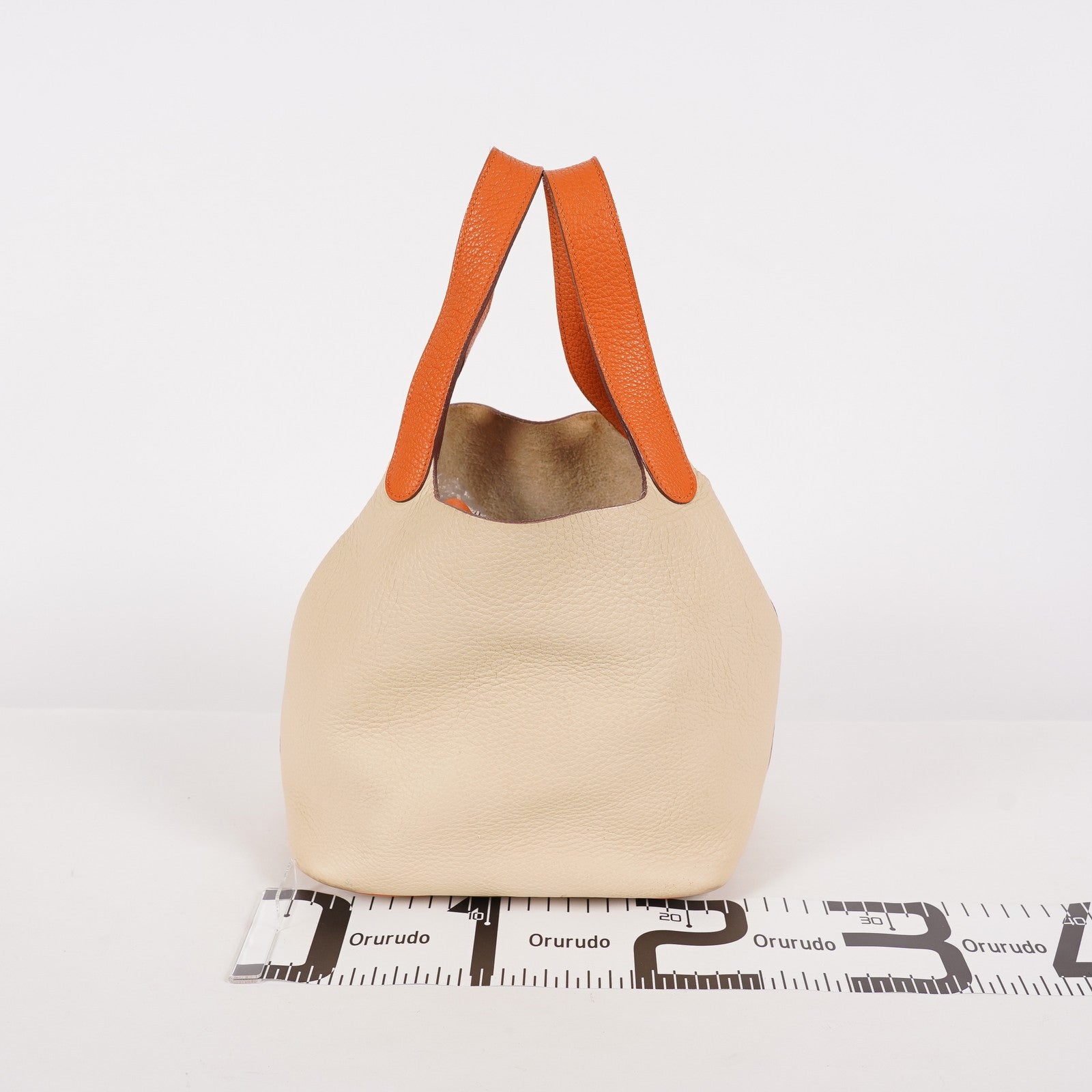 Hermes Picotin MM Casaque handbag, Taurillon Clemence leather 06E2416500029
