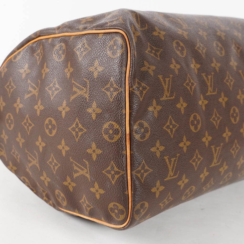 Authentic Louis Vuitton Monogram Speedy 40 M41522 Hand Boston Bag 03E476380011