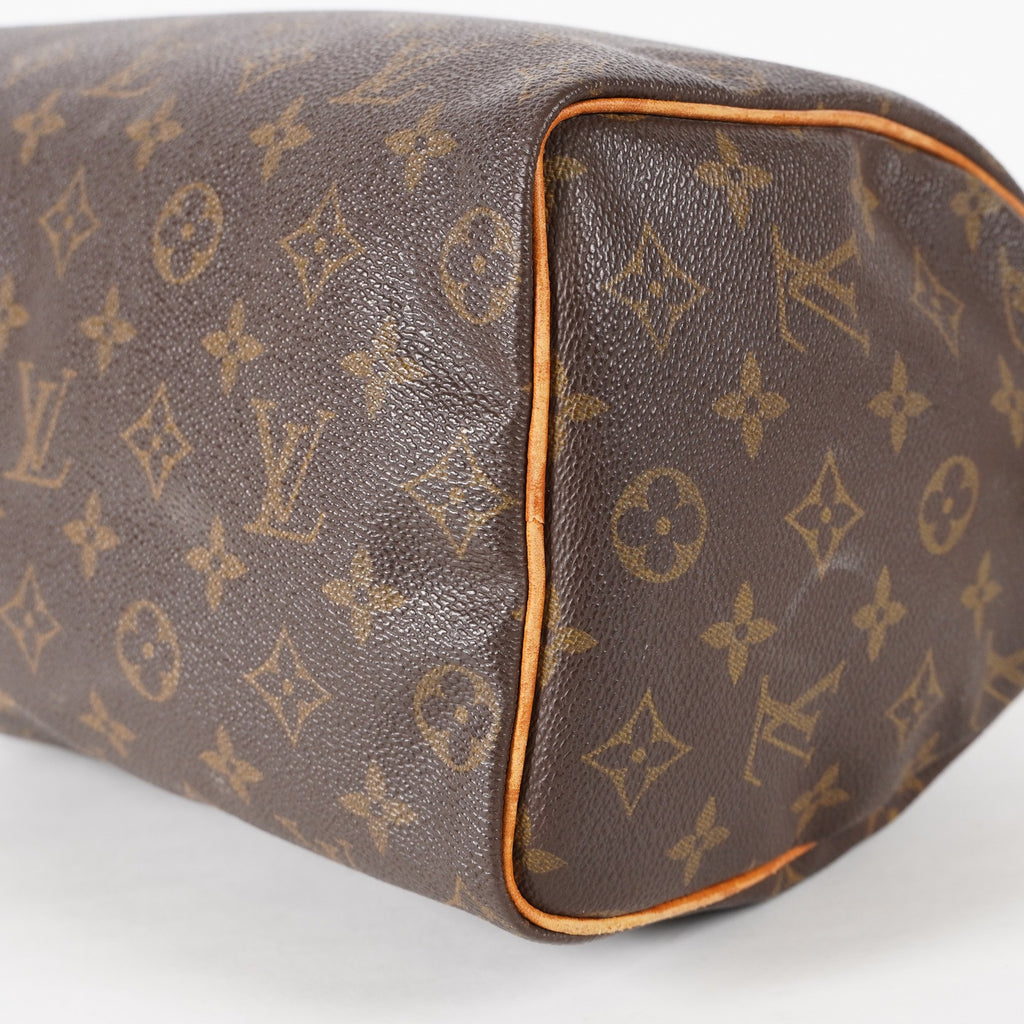 Authentic Louis Vuitton Monogram Speedy 25 M41528 Handbag vintage 02E037370018