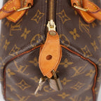 Authentic Louis Vuitton Monogram Speedy 25 Handbag vintage M41528 05E129240016