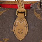 Louis Vuitton OnTheGo PM Monogram Reverse Canvas Tote M46373 Brown 07E0920130030