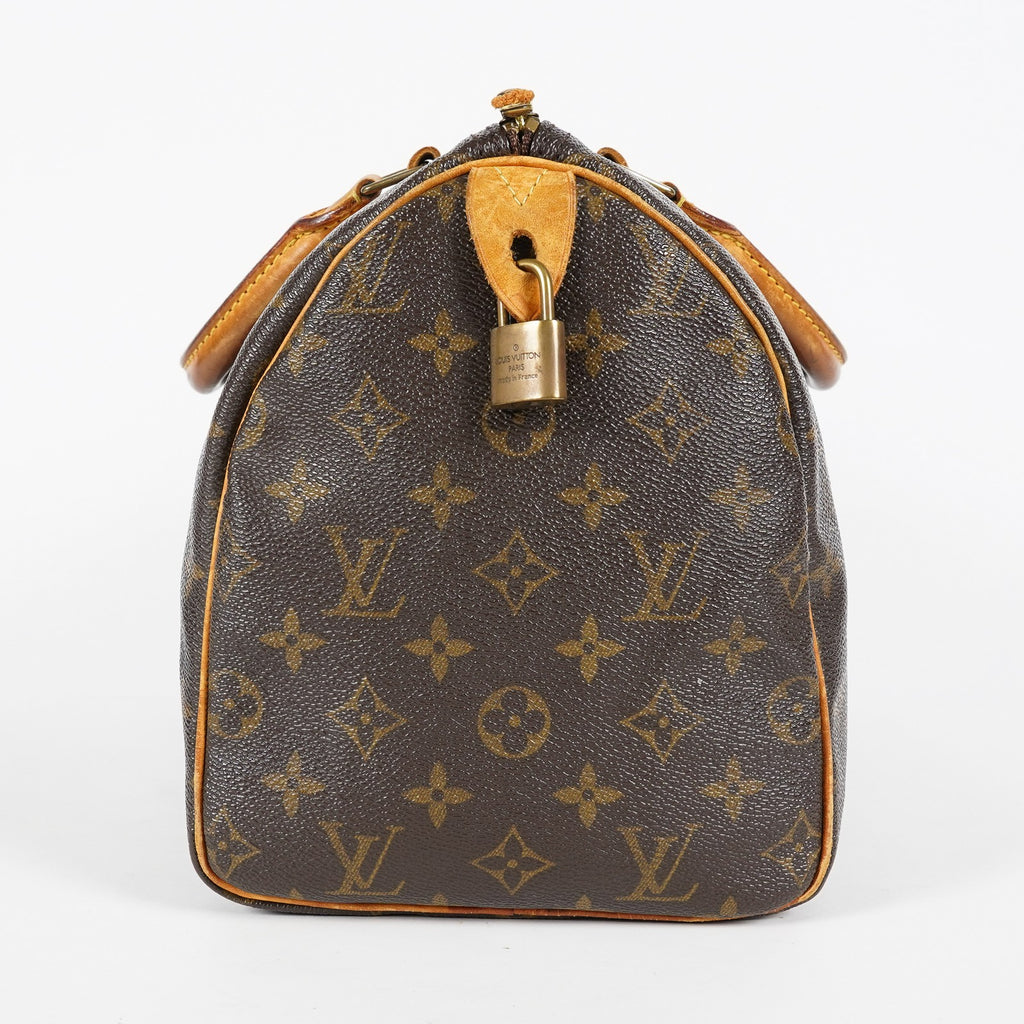 Louis Vuitton Speedy 30 M41526 Monogram Canvas Brown Handbag Used 07A314232831